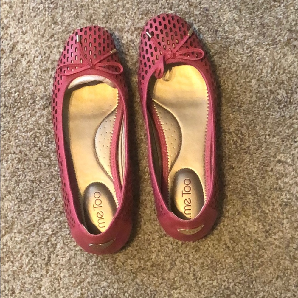 Me Too Azalea pink soft Bach ballet flats